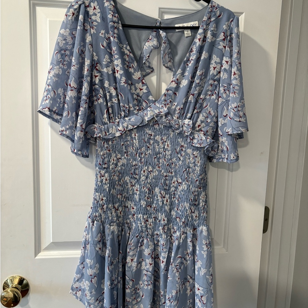 She + Sky ruffled dress